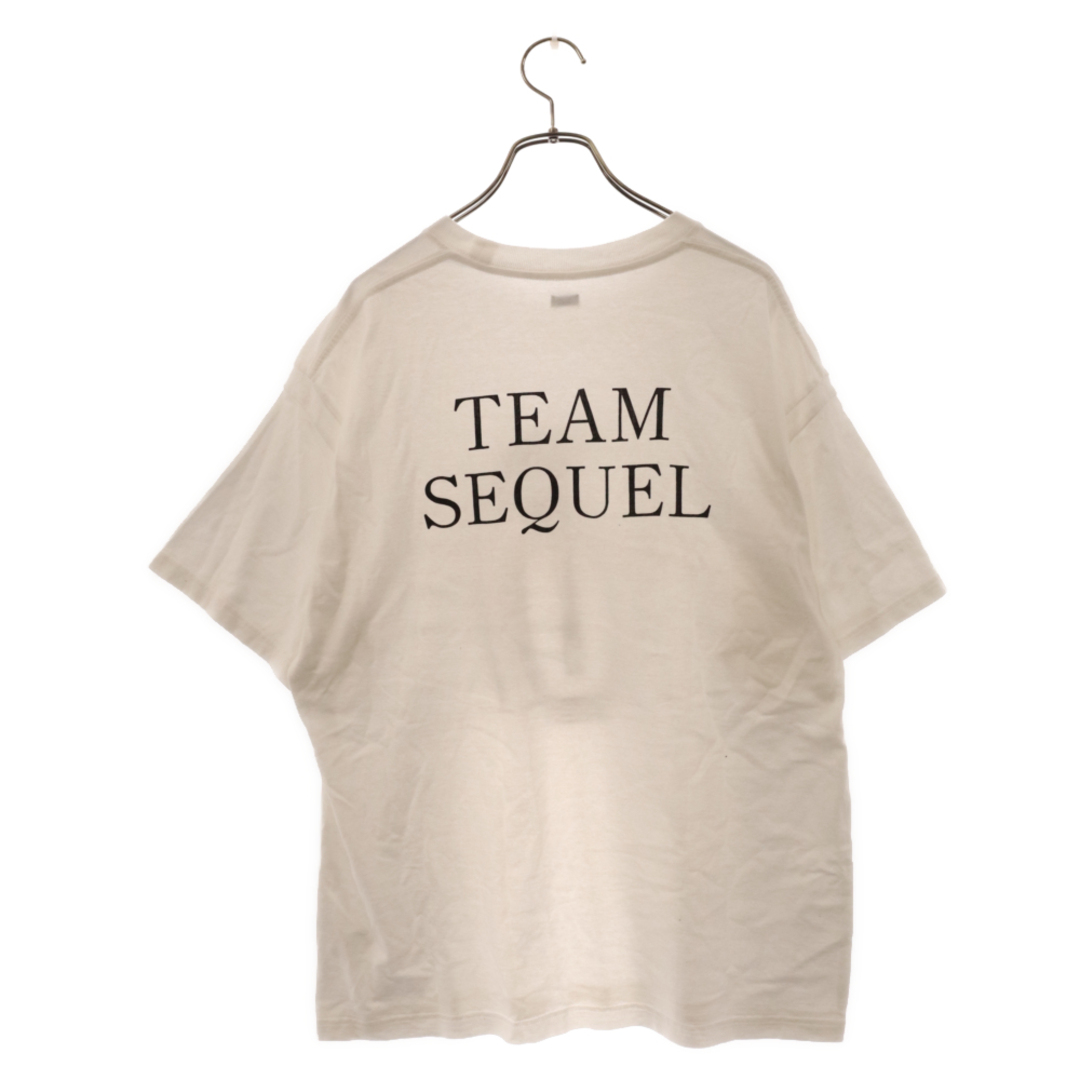 SEQUEL シークエル TEAM SEQUEL Tee チームシークエル 手榴弾 パフェ 半袖Tシャツ ホワイト メンズのトップス(Tシャツ/カットソー(半袖/袖なし))の商品写真