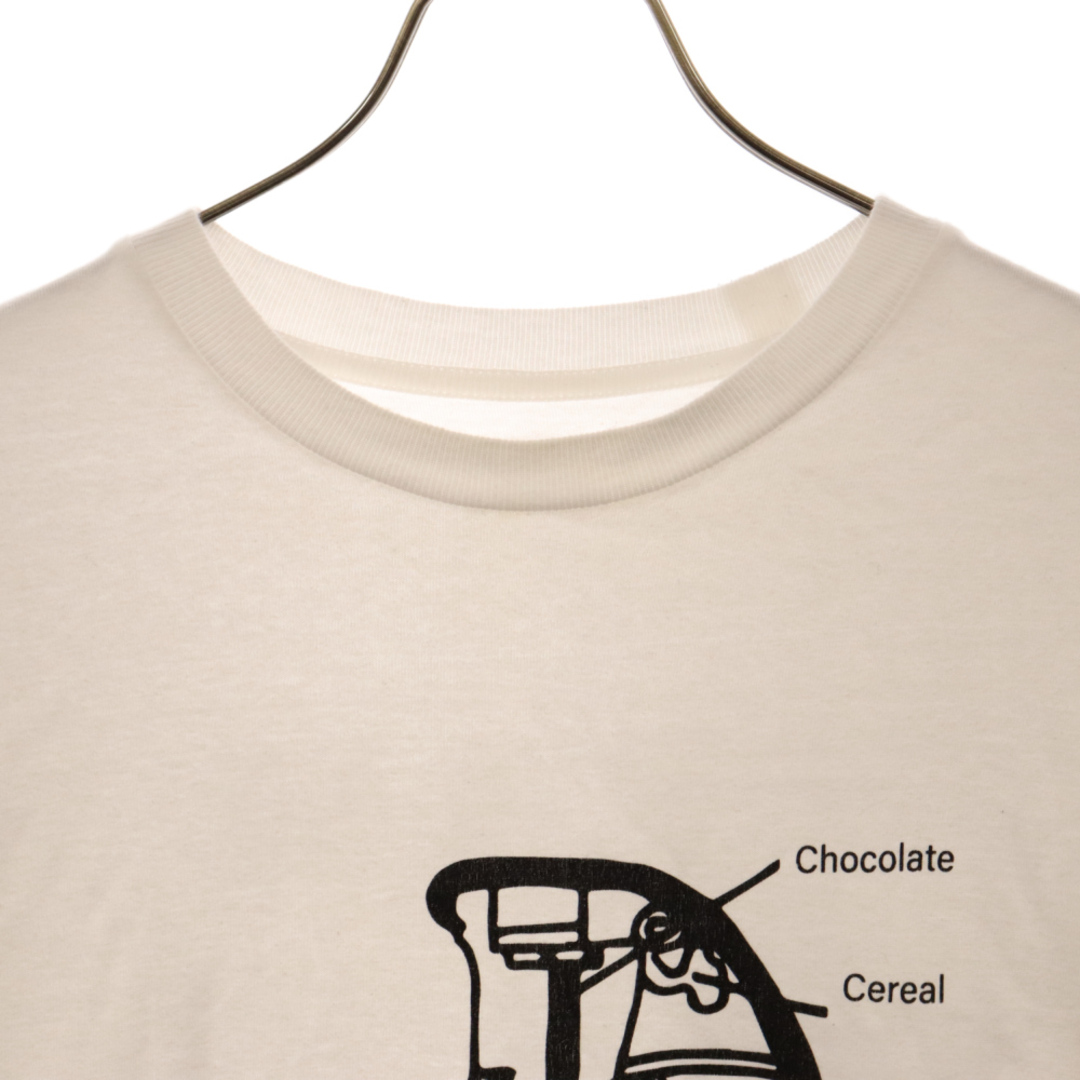 SEQUEL シークエル TEAM SEQUEL Tee チームシークエル 手榴弾 パフェ 半袖Tシャツ ホワイト メンズのトップス(Tシャツ/カットソー(半袖/袖なし))の商品写真