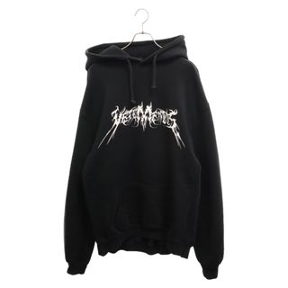 VETEMENTS ヴェトモン 17AW トータルファッキンダークネスプルオーバーパーカー MH17TP17 ブラック(パーカー)