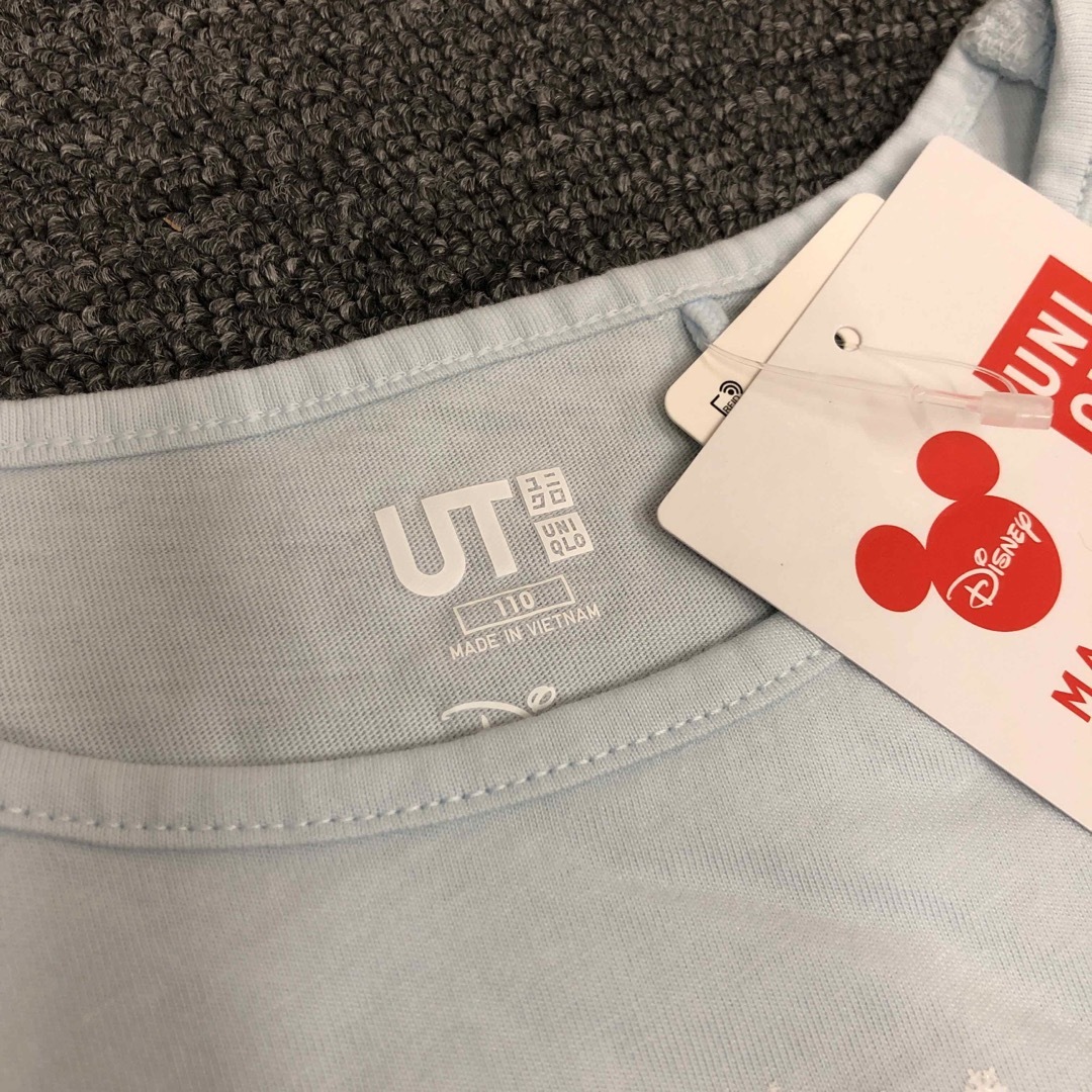 UNIQLO(ユニクロ)の即決 UNIQLO ユニクロ Disney ディズニー UT エルサ 半袖 キッズ/ベビー/マタニティのキッズ服女の子用(90cm~)(Tシャツ/カットソー)の商品写真