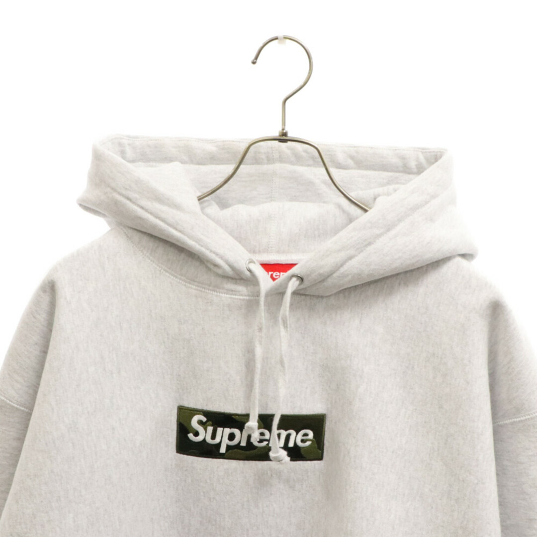 Supreme(シュプリーム)のSUPREME シュプリーム 23AW Box Logo Hooded Sweatshirt Ash grey camo ボックスロゴ プルオーバーパーカー フーディー グレー メンズのトップス(パーカー)の商品写真