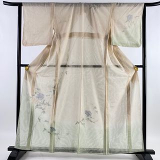 訪問着 身丈163cm 裄丈63.5cm 正絹 美品 名品 【中古】(着物)