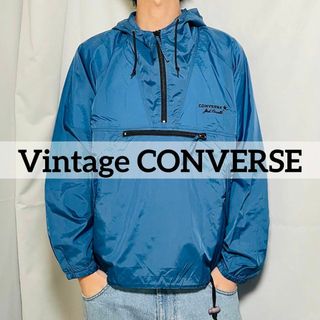 コンバース(CONVERSE)の90s converse jack percell アノラックナイロンパーカー(ナイロンジャケット)