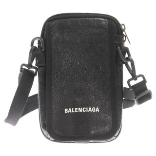 BALENCIAGA バレンシアガ エクスプローラー クロスボディ レザーショルダーウォレット 593329 ブラック