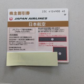 ジャル(ニホンコウクウ)(JAL(日本航空))のJAL日本航空株主割引券(航空券)