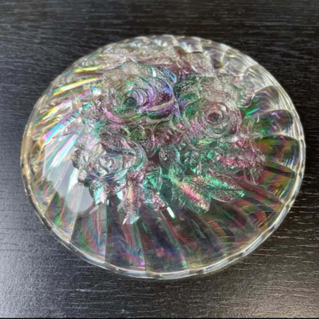 昭和レトロ　ガラス皿 インテリア/住まい/日用品のキッチン/食器(食器)の商品写真
