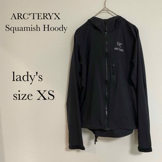 アークテリクス(ARC'TERYX)の美品✨アークテリクス　スコーミッシュフーディ　レディース　サイズXS ブラック(ナイロンジャケット)