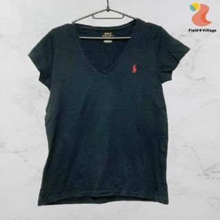 ポロラルフローレン(POLO RALPH LAUREN)の73【ポロラルフローレン】USED　Vネック　半袖　Tシャツ　M(Tシャツ(半袖/袖なし))