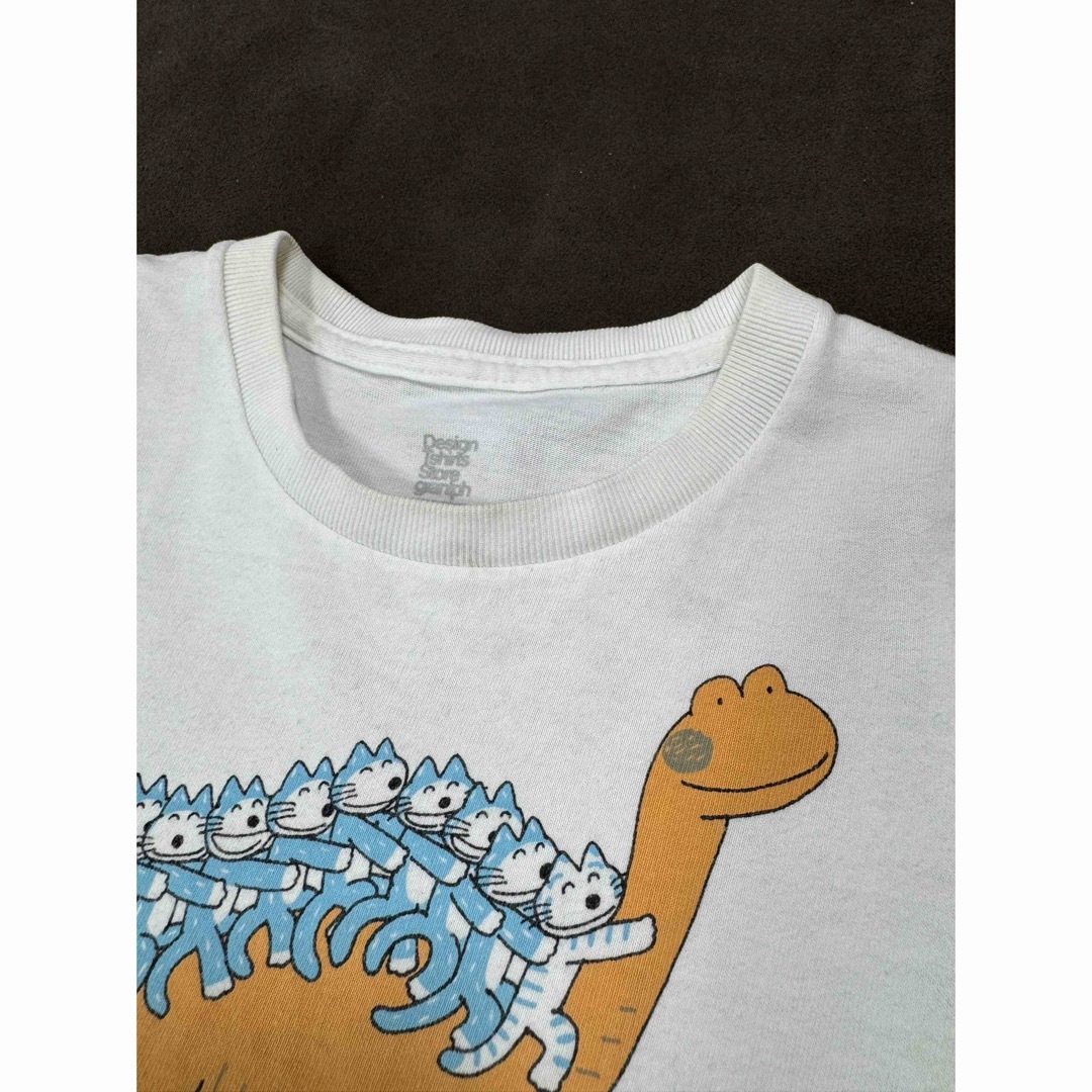 Design Tshirts Store graniph(グラニフ)の11匹のねこ　グラニフ　キッズ　ベビー　Tシャツ　90 キッズ/ベビー/マタニティのキッズ服男の子用(90cm~)(Tシャツ/カットソー)の商品写真