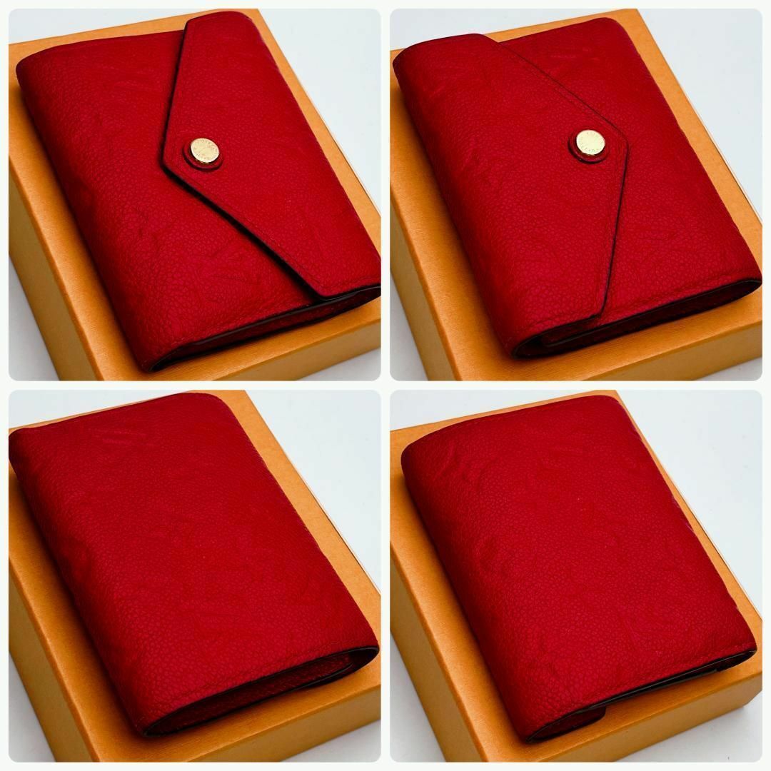LOUIS VUITTON(ルイヴィトン)の開運財布！新品未使用ルイヴィトン ヴィクトリーヌ赤正規品保証1933 レディースのファッション小物(財布)の商品写真