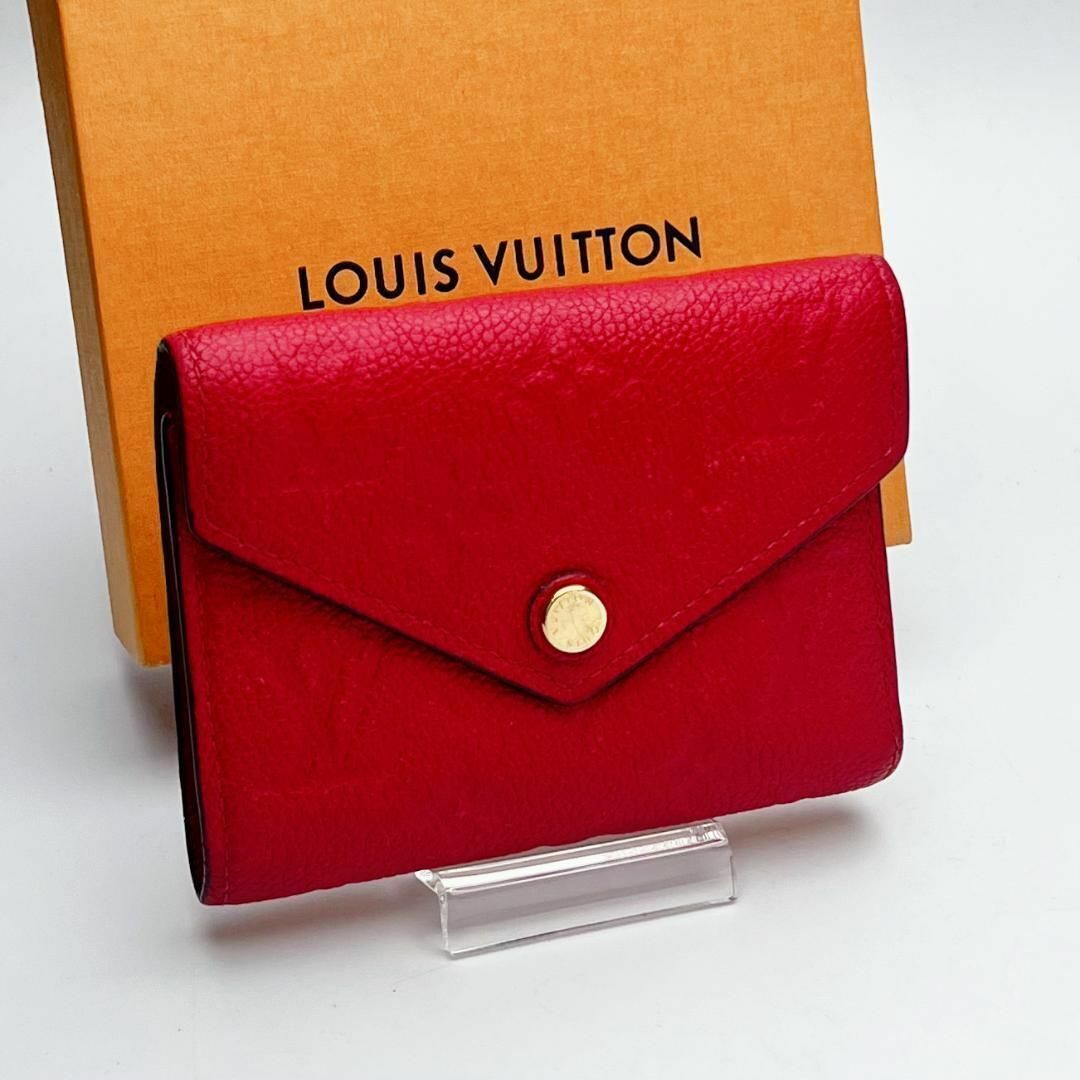 LOUIS VUITTON(ルイヴィトン)の開運財布！新品未使用ルイヴィトン ヴィクトリーヌ赤正規品保証1933 レディースのファッション小物(財布)の商品写真