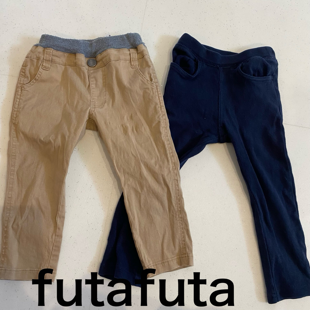 フタフタ　バースデイ　パンツ 子供服　まとめ　長ズボン キッズ/ベビー/マタニティのキッズ服男の子用(90cm~)(パンツ/スパッツ)の商品写真