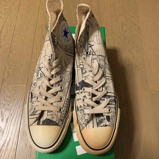 コンバース(CONVERSE)のコンバース　オールスターロー　ドラえもん　25cm made in Japan(スニーカー)