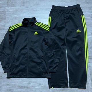 アディダス(adidas)のAdidas アディダス ジャージ セットアップ トラックジャケット 黒 M(ジャージ)