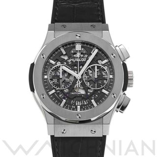 ウブロ(HUBLOT)の中古 ウブロ HUBLOT 525.NX.0170.LR スケルトン /サファイア メンズ 腕時計(腕時計(アナログ))