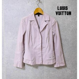 ルイヴィトン(LOUIS VUITTON)の美品 Louis Vuitton ホック式 シングル テーラードジャケット(テーラードジャケット)