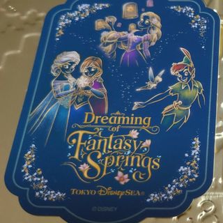 ディズニー(Disney)のディズニーシー　ファンタジースプリングス　シール　1枚　非売品(キャラクターグッズ)