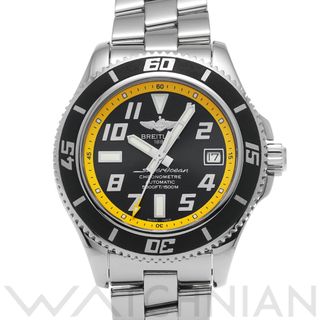 ブライトリング(BREITLING)の中古 ブライトリング BREITLING A17364 ブラック メンズ 腕時計(腕時計(アナログ))