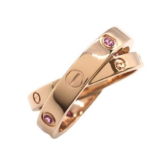 カルティエ(Cartier)の　カルティエ Cartier ビーラブリング K18PG ジュエリー(リング(指輪))