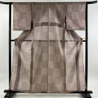 小紋 身丈159.5cm 裄丈64cm 正絹 名品 【中古】(着物)