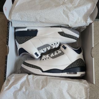 ナイキ(NIKE)のNIKE　JORDAN3  Midnight Navy  27cm(スニーカー)