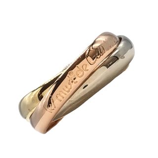 カルティエ(Cartier)の　カルティエ Cartier トリニティリング K18YG/K18PG/K18WG ジュエリー(リング(指輪))