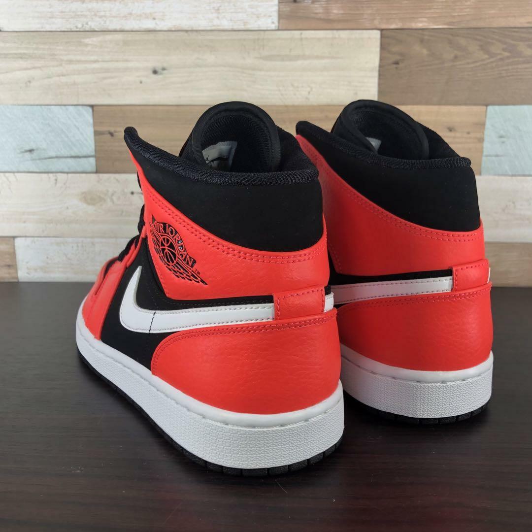 NIKE(ナイキ)のNIKE AIR JORDAN 1 MID INFRARED23  27.5cm メンズの靴/シューズ(スニーカー)の商品写真