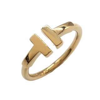 ティファニー(Tiffany & Co.)の　ティファニー TIFFANY＆CO Tワイヤーリング K18YG ジュエリー(リング(指輪))
