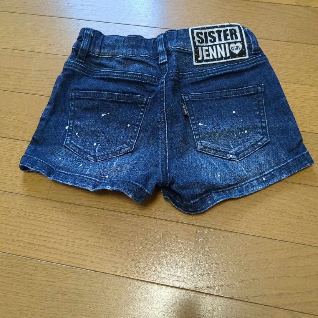 SISTER　JENNI140 デニム　ショートパンツ キッズ/ベビー/マタニティのキッズ服女の子用(90cm~)(パンツ/スパッツ)の商品写真