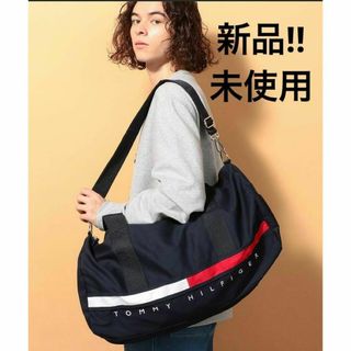 限定品　トミーヒルフィガー　ネイビー　ボストン 　TINOダッフルバッグ