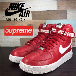 ナイキ(NIKE)のSUPREME×NIKE AF 1 HI WORLD FAMOUS 26.5cm(スニーカー)