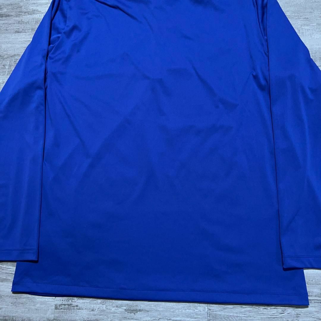 Calvin Klein(カルバンクライン)の美品 Calvin Klein ゴルフ ビッグサイズ 3L ポロシャツ ロゴ 青 スポーツ/アウトドアのゴルフ(ウエア)の商品写真