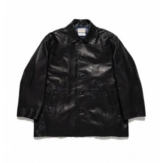ヨーク(YOKE)のYOKE for Graphpaper Leather Car Coat(レザージャケット)