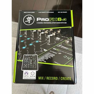 MACKIEプロフェッショナルミキサー ProFX6v3 国内正規品(その他)