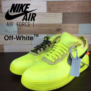 ナイキ(NIKE)のNIKE × OFF-WHITE AIR FORCE 1 LOW 27cm(スニーカー)