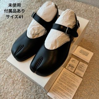 Maison Martin Margiela - 【未使用】Maison Margiela タビ サンダル ブラック サイズ41