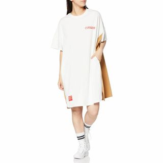 【色: ベージュ】[ミルクフェド] ワンピース BIG LOGO DRESS 1(その他)