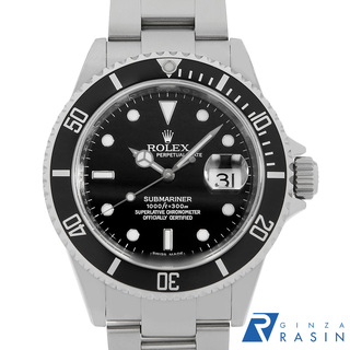 ロレックス(ROLEX)のロレックス サブマリーナ デイト 16610 ブラック M番 メンズ 中古 腕時計(腕時計(アナログ))