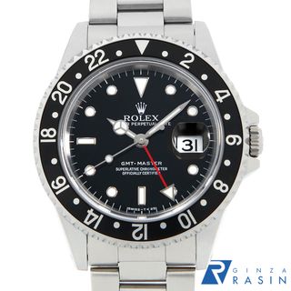 ロレックス(ROLEX)のロレックス GMTマスター 16700 ブラック オールトリチウム T番 メンズ 中古 腕時計(腕時計(アナログ))