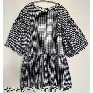 ベースメント(BASEMENT)のゆっこ様専用★BASEMENT online パフスリーブブラウス (シャツ/ブラウス(半袖/袖なし))