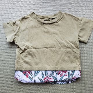 オーシャンアンドグラウンド(OCEAN&GROUND)のオーシャン&グラウンド　Tシャツ　サイズ100　グリーン(Tシャツ/カットソー)