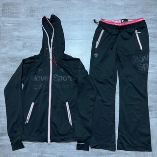 DESCENTE - 美品 デサント MOVE SPORTS ムーブスポーツ ジャージ 上下セット M