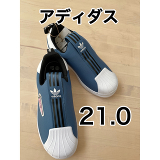 アディダス(adidas)のアディダス スニーカー スリッポン ディズニー コラボ キッズ 21 21.0(スニーカー)