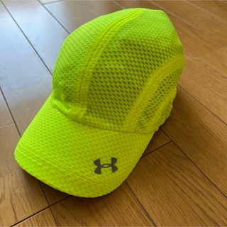 UNDER ARMOUR - アンダーアーマー　ランニングキャップ　テニス　イエロー　　レディース　キッズ