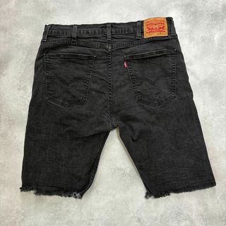 Levi's - Levi’s 511 ブラックデニム　ハーフパンツ　古着　ストリート