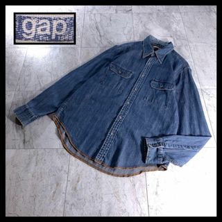 ギャップ(GAP)の00s 古着 OLD GAP オールドギャップ デニムシャツ M 2002年製(シャツ)