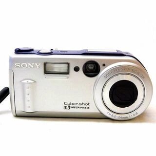 訳あり品 ソニー SONY DSC-P1 Cyber-shot ■ コンパクトデジタルカメラ シルバー □ デジカメ 6A6D(コンパクトデジタルカメラ)
