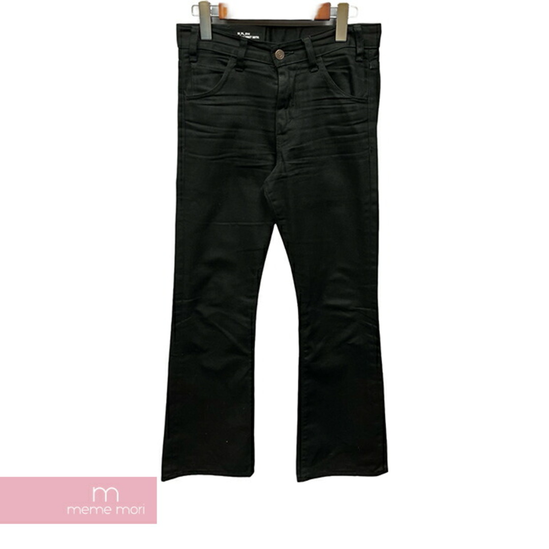 celine(セリーヌ)のCELINE Skinny Stretch Flare Denim N344 085T 38TK セリーヌ スキニー ステッチ フレア デニム パンツ ジーンズ ブラック サイズ26【240502】【中古-A】【me04】 メンズのスーツ(スラックス/スーツパンツ)の商品写真