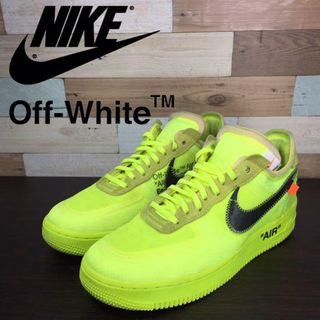 ナイキ(NIKE)のNIKE × OFF WHITE AIR FORCE 1 LOW 25.5cm(スニーカー)