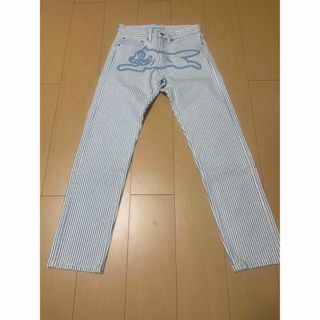 ICE CREAM - ICE CREAM WASHED DENIM PANTS